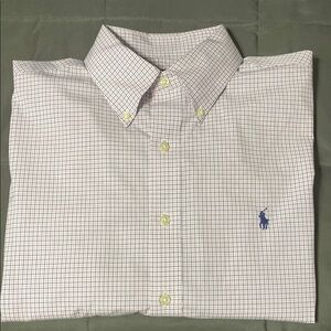 Ralph Lauren long sleeved dress shirt. 
16 1/2 / 34/35